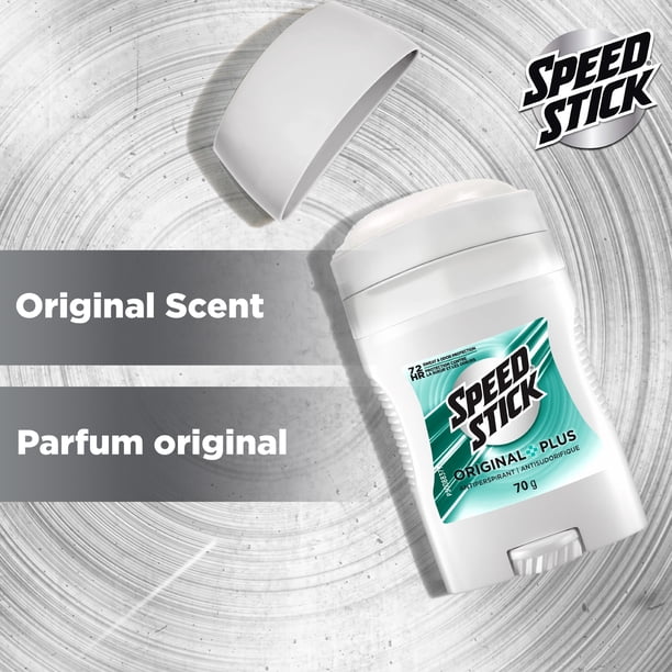 スピードスティック[THE SPEED STIK］ホワイト Speed Stick Antiperspirant Deodorant for Men, Original Plus, 85 g