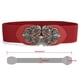 thumbnail image 3 of Cinturón Retro Elástico Alto Elástico Con Hebilla Para Mujeres Rojo Talla única, 3 of 6