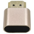 thumbnail image 2 of 4K HDMI Dummy Plug - High Resolution Virtual Monitor Display Emulator, New Generation Headless Display Adapter Supports up to 3840x2160@60Hz, 1080@120Hz DVI EDID Emulator, 2 of 2