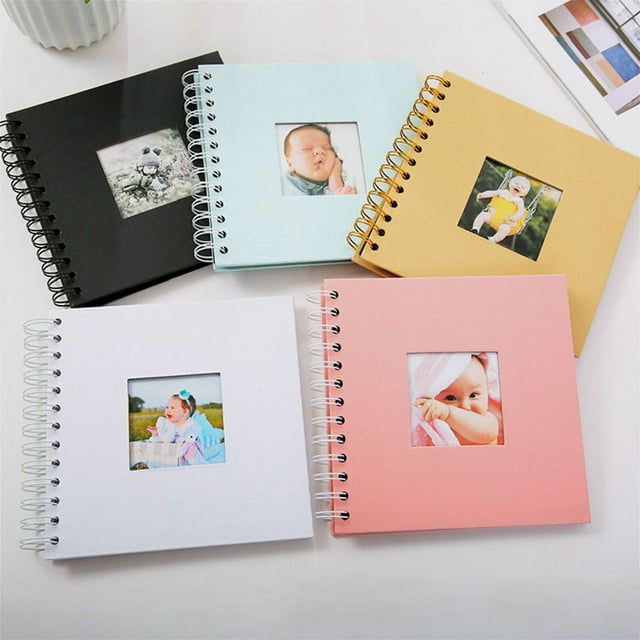 Enregistreur de Moments de Croissance de Bébé Mémoire Familiale Album Photo DIY 20 Pages Cadeau