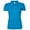 Azure Blue, variant on Tee Jays Womens Luxury Stretch Short Sleeve Polo Shirt