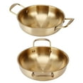 thumbnail image 3 of Noodle Pot,Golden Korean Ramen Pot Stainless Steel Noodle Pot Cooking Pot For Kitchen Household And Outdoor Camping, 3 of 8
