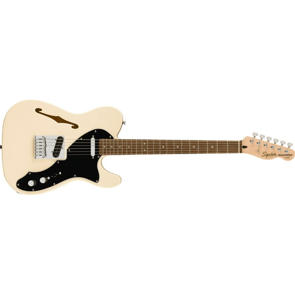 Guitarra Eléctrica Squier by Fender Affinity Telecaster Thinline - Laurel, Olympic White