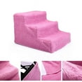 thumbnail image 5 of Best Pet 3 Steps High Density  Dog Stairs Ramps,Non-Slip Pet Steps for Older Dogs,Pet with Joint Pain, Sofa Bed Ladder for Cats Pink, 5 of 8