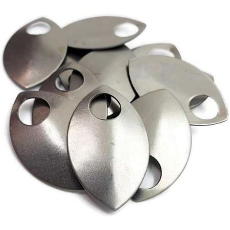 

Large Scalemail Scales - Stainless Steel