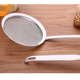 thumbnail image 6 of Japanese Hot Pot Spoon, Ladle Colaer Strainer - 11cm/ 4'' Stainless Steel Fine Mesh Food Strainer for Frying Skimming A Foam, 6 of 8