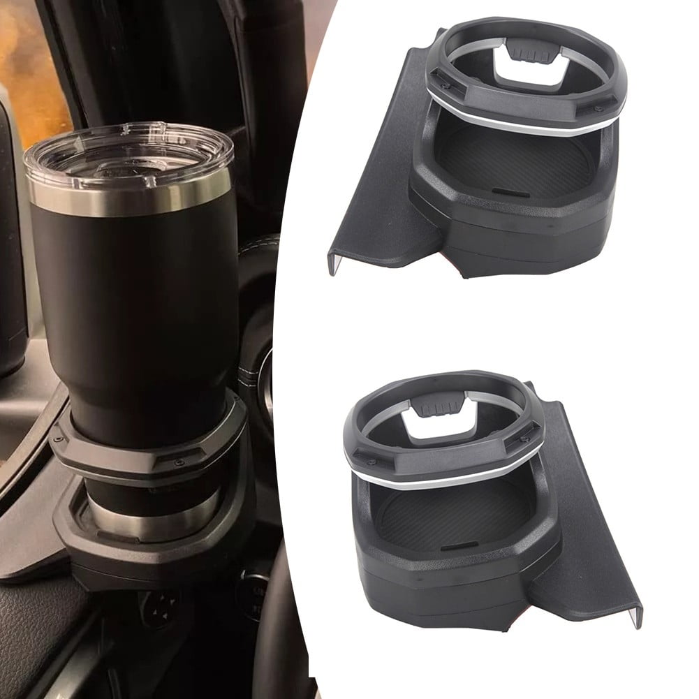 Right & Left Cup Holder For Jeep For Wrangler Jl For Gladiator Jt 2018-2024 Window Water Cup Holder Water Bottle Stand