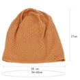 thumbnail image 3 of Bovemsi Slouch Hat Women Beanie Good Stretchy Comfortable Loose Keep Warm One Size Adult Winter For Outdoor Cotton Slouchy Beanie Hat, 3 of 3