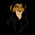 thumbnail image 2 of Men's Lion King Scar Portrait Graphic T-Shirt, 2 of 5
