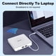 thumbnail image 5 of 4X Enrutador 4G LTE con Módem WiFi 6 y Tarjeta SIM Compatible con 10 Conexiones de Dispositivos. Enrutador Inalámbrico Móvil para Asia, África y Europa., 5 of 8