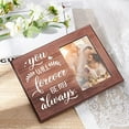thumbnail image 6 of 1PC Lovers Romantic Picture Frame - You will forever be my always Engaged Couples Photo Frame Honeymoon Trip Gifts, 6 of 9