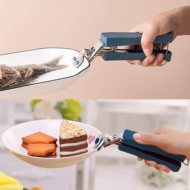 6PCS/Set Silicone Anti Scalding Bowl Pot Clamp Set Hot Plate Silicone Pad Gloves for Home Cooking