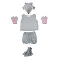 thumbnail image 2 of Traje de Animal Macarena Ropa de Ratón Sombrero Top Cortos Guantes Zapatos Vestido de Disfraz Juego de rol conjunto de disfraces, 2 of 8
