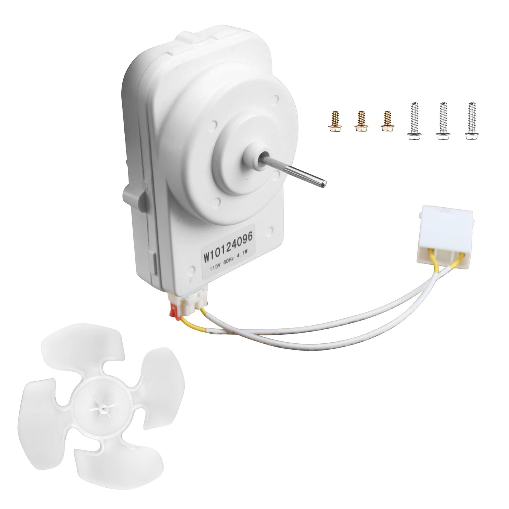 TAPDRA Kenmore Refrigerator Condenser Fan 115V Motor W10124096 Durable Quiet Cooling Solution for Whirlpool