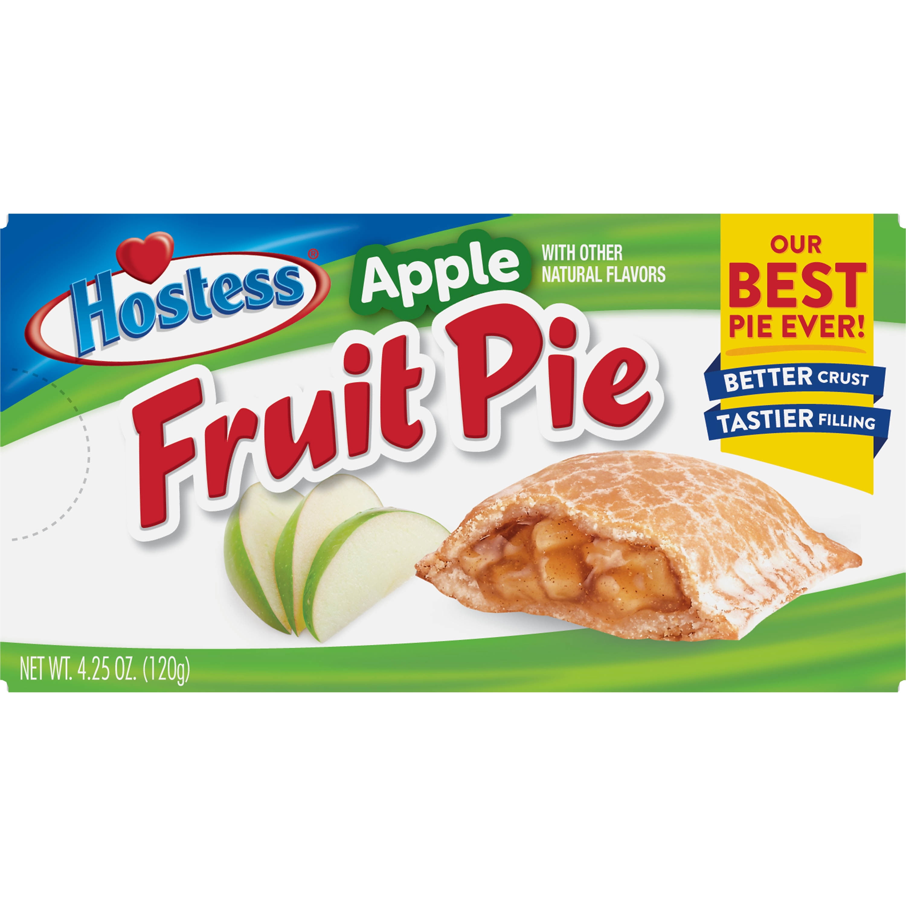 Hostess Apple Fruit Pie Single Serve, 4.25 oz