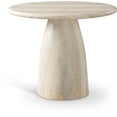 thumbnail image 1 of Meridian Furniture Cosenza Table à Manger en Béton Intérieur/extérieur Travertin 36 Pouces, 1 of 8