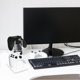 thumbnail image 5 of Genomskinligt Akrylställ för Spelkontroller, Dubbellagersställ för Spelkontroller, Universellt Dubbelt Ställ för Gamepad-kontroller, 5 of 5