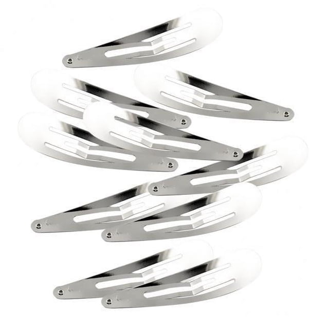 Horquillas de Metal plateado Strade Fareast Limited 10 piezas 7cm