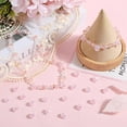 thumbnail image 4 of 1 Box 95~100Pcs Teardrop Crystal Beads Pink Transparent Glass Bead Bulk 8x10mm Tear Water Drop Shaped Gemstone Loose Spacer Bead for Bracelet Necklace Jewelry Making DIY Crafts Findings, 4 of 6