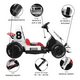 thumbnail image 2 of Montable Eléctrico The Baby Shop - go kart electrico, control remoto, 12v, luz, sonido,bluetooth Blanco -, 2 of 7