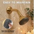 thumbnail image 6 of Aqua Elegante Pressure Boosting Shower Head for Low Flow Showers - 2.5 GPM - Polished Brass, 6 of 7