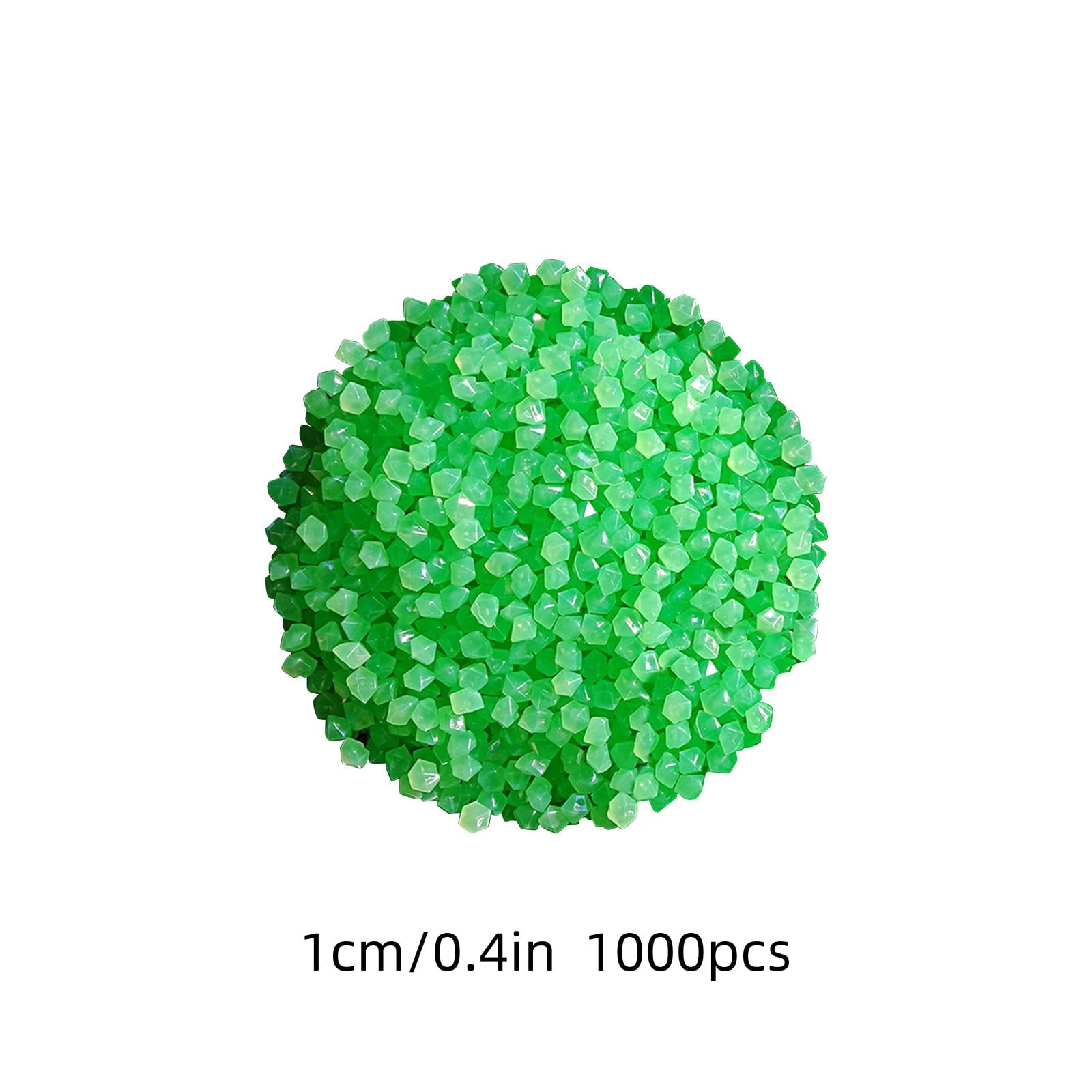 Roiihwy Small Aquarium Gravel Sand, Decorative Fish Tank Gravel, Glow in The Dark Rocks for Vase Fillers, Terrarium, Fairy Garden, Potted Plants