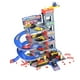 thumbnail image 5 of Toy Set Race Track Cars Ensamblaje de vehículos de juguete Estacionamiento para Niñas Edad 3 4 5 6 7 Hugo Juguetes de pista de carreras de autos, 5 of 10
