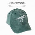 thumbnail image 3 of Gibobby Baby Baseball Cap Dinosaur Pattern Toddler Snapback Hat Infant Ball Cap Newborn Hats for Boys Girls 12 18 Months 1-4T Kids Summer Sun Hat(One Size,Green), 3 of 4