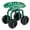 Green, variant on Costway Rolling Garden Cart Heavy Duty Workseat with 360° Swivel Seat & Adjustable Height Blue