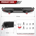 thumbnail image 3 of POFENZE Rear Bumper for F150 2009-2014 (Excluding Raptor), 3 of 6