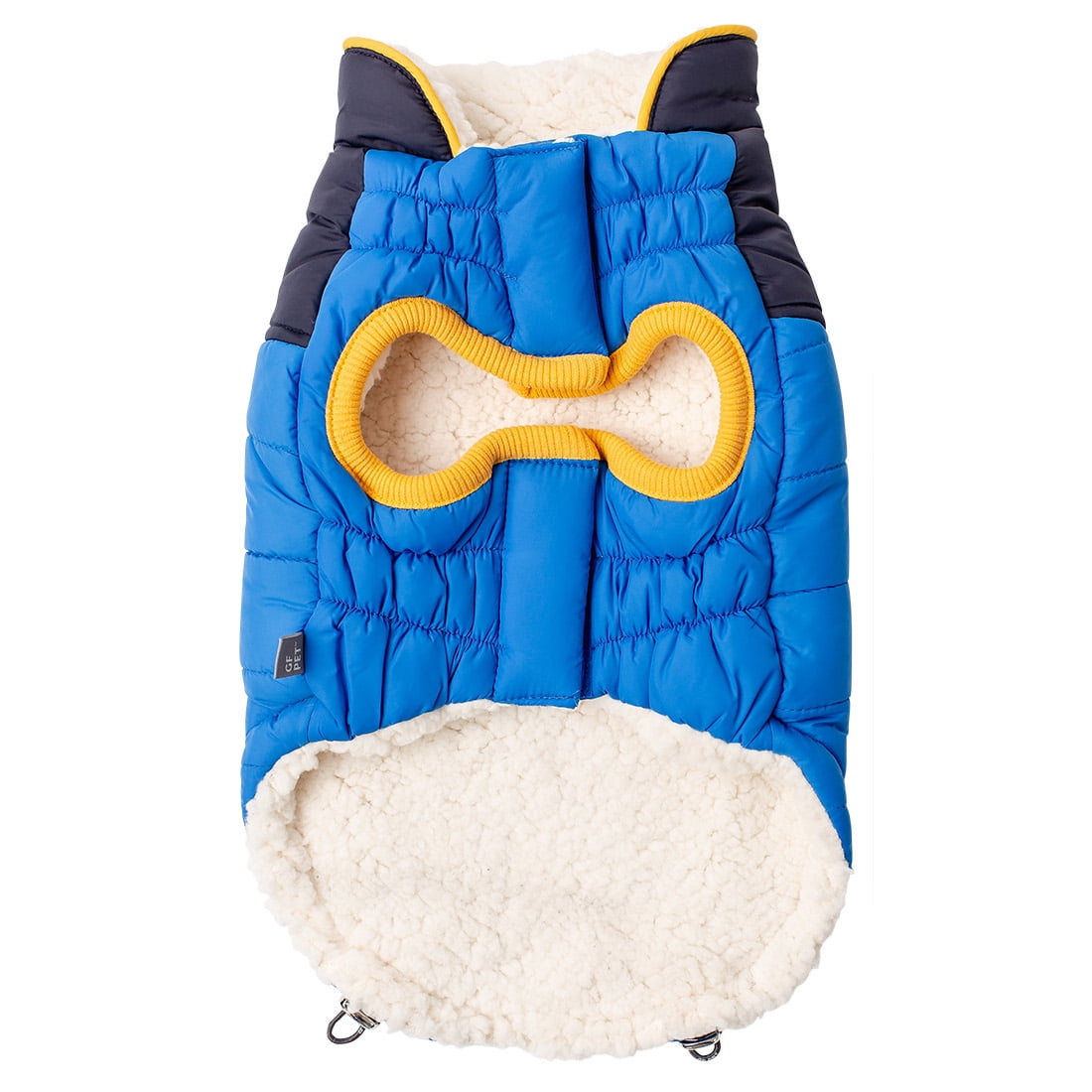 GF PET Scout Dog Jacket Winter Apparel Sport Style Elastofit Windproof Waterproof for Small Medium Large Dogs Pets, Royal, 2XS