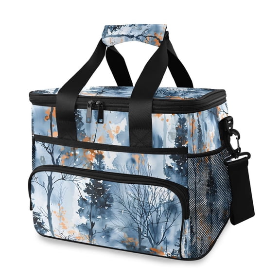 Cooler bag Blue Landscape 15L Insulated Lunch Bag Large Cooler Suitable for camping and picnics