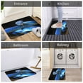 thumbnail image 5 of Disketp Blue Viper Snake 2 Mat for Front Door Outside - Doormat Outdoor Entrance - Welcome Mats Outdoor,Outside Entry and Outdoor Entrance 16''x24'', 5 of 7