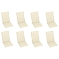 thumbnail image 3 of vidaXL Outdoor Recliner Chairs Patio Chair with Cushions Solid Wood Acacia, 3 of 108