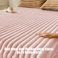thumbnail image 6 of HomeKingdee Velvet Flannel Fitted Sheet, Elastic Bed Sheets, Flannel Bed Sheet, Luxury Ultra Soft Plush Fitted Sheets Bedspread Non-Slip Solid Color Mattress Protector Cover, 6 of 6