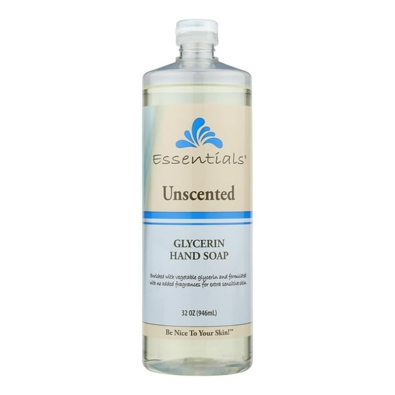 Clearly Natural Essentials Glycerin Liquid Hand Soap Unscented -- 32 fl oz