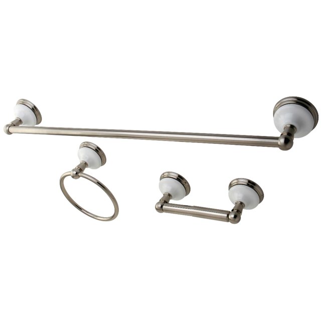 Juego de accesorios de baño Kingston Brass Victorian de 3 piezas