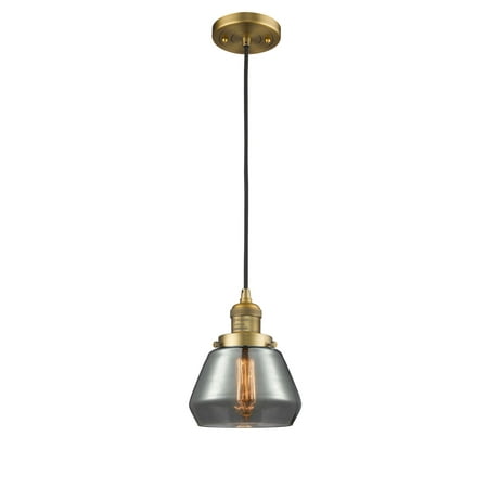 

Innovations Lighting 201C Fulton Fulton 7 Wide Mini Pendant - Brass