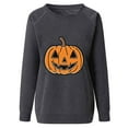 thumbnail image 3 of Casual Long Sleeve Round Neck Shirt for Women Funny Holiday Graphic Tee Fall Winter Loose Fit Pullover Tops, 3 of 3