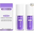 thumbnail image 1 of 2Pcs Purple Toothpaste for Teeth whitening, Teeth Whitening Toothpaste Tooth Correction Whitening Toothpaste Conceals Stains Improves Teeth Brightness Reduce Yellowing, 1 of 5