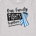 thumbnail image 4 of Inktastic Our Family Fights Together ALS Awareness Boys or Girls Baby T-Shirt, 4 of 5