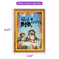 thumbnail image 5 of Best Australian Shepherd Dad Ever Happy Father's Day Acrylic Plaque with Wood Photo Frame Box Aussie Dog Lover Gifts Light Box - 02006, 5 of 5