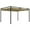 Khaki, variant on Outsunny 10' x 7' Patio Pergola with Retractable Canopy