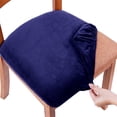 thumbnail image 1 of Fundas de asiento impermeables Advancent juego de 4 piezas elásticas para sillas de comedor, 1 of 6