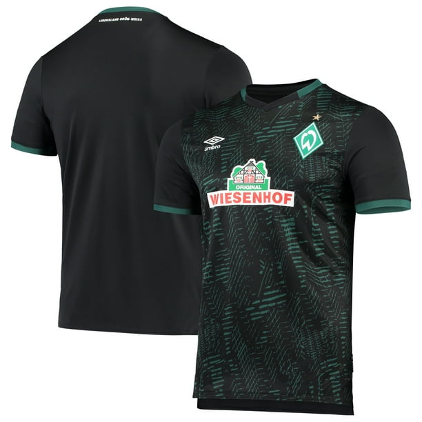Umbro Sv Werder Bremen Umbro 2019 20 Third Replica Jersey Black Walmart Com Walmart Com