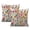 Spring Farmhouse Garden-35, variant on Celebrating Spring & Summer: Pink Flower Floral 20x20inch Inch Throw Pillow Covers, Set of 2 - Farmhouse Outdoor Decorative Pillows Perfect for Home, Couch, Sofa, and Living Room Decorations