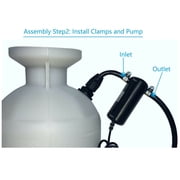 FIVO Sprayer Pump 30PSI and 5V 2A Battery DIY Kit to Upgrade Pump Pressured Sprayer to Battery Powered Sprayer