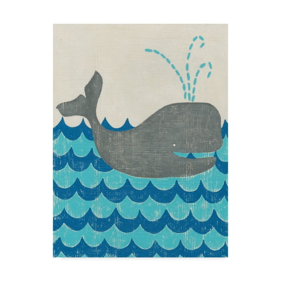 Trademark Fine Art 'Trumans Voyage III' Canvas Art by Chariklia Zarris