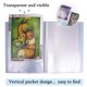 thumbnail image 3 of Carpeta de almacenamiento Desiderio, bolsa de almacenamiento de papel, bolsa de papel, libro de información semitransparente, blanco, 3 of 5