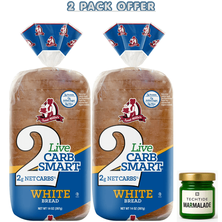 Aunt Millie s Live Carb Smart White Bread Loaf bag